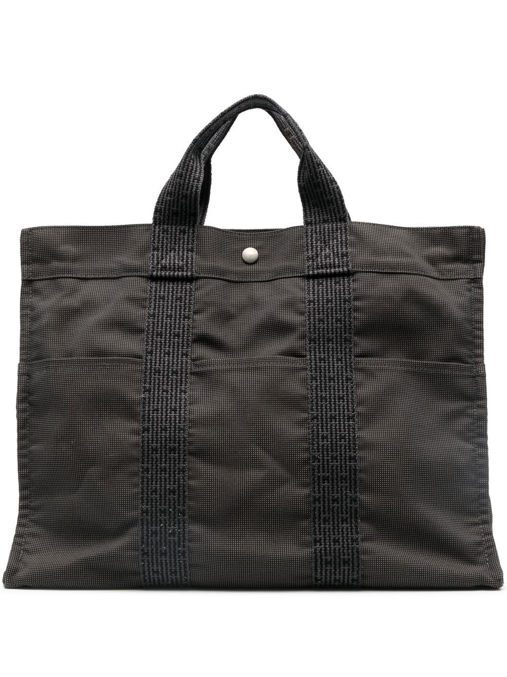 Hermès Pre-Owned Fourre Tout Cabas MM 手提包（典藏款） - 灰色