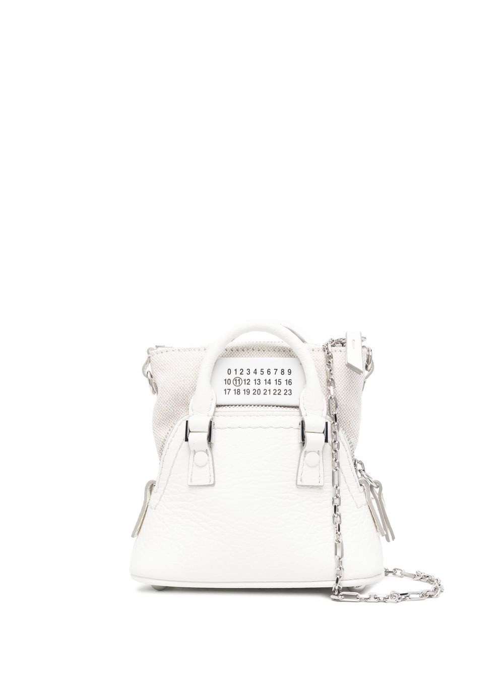Maison Margiela 5AC Classique Baby 顶置手柄单肩包 - 白色