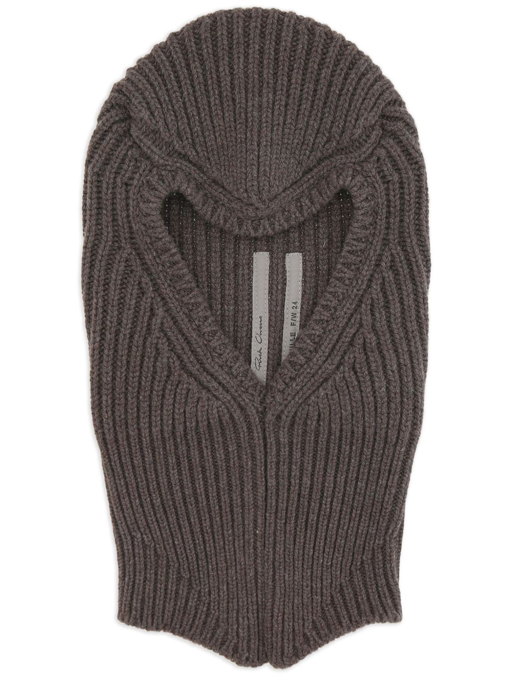 Rick Owens 环保再生羊绒羊毛巴拉克拉瓦帽 - 灰色