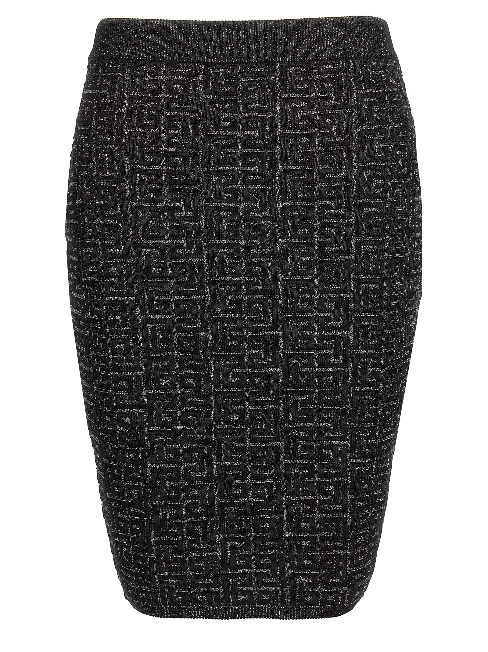 Balmain monogram Skirt