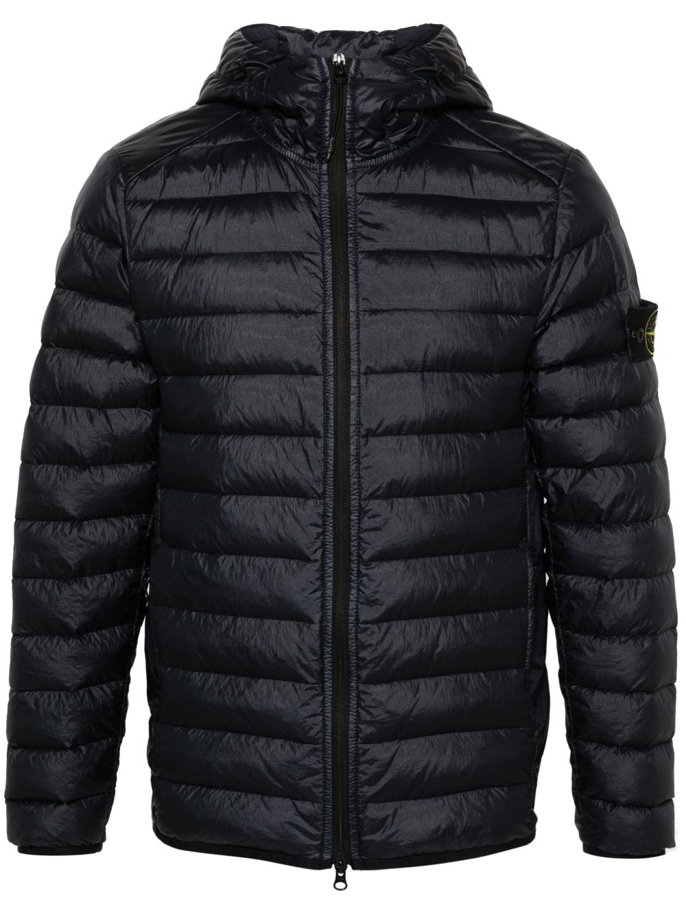 Stone Island Loom Woven Chambers 衬垫夹克 - 蓝色