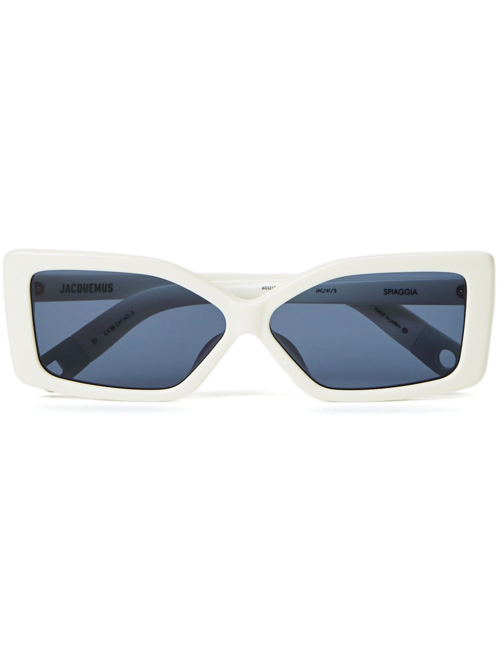 Jacquemus Spiaggia 太阳眼镜 - 白色