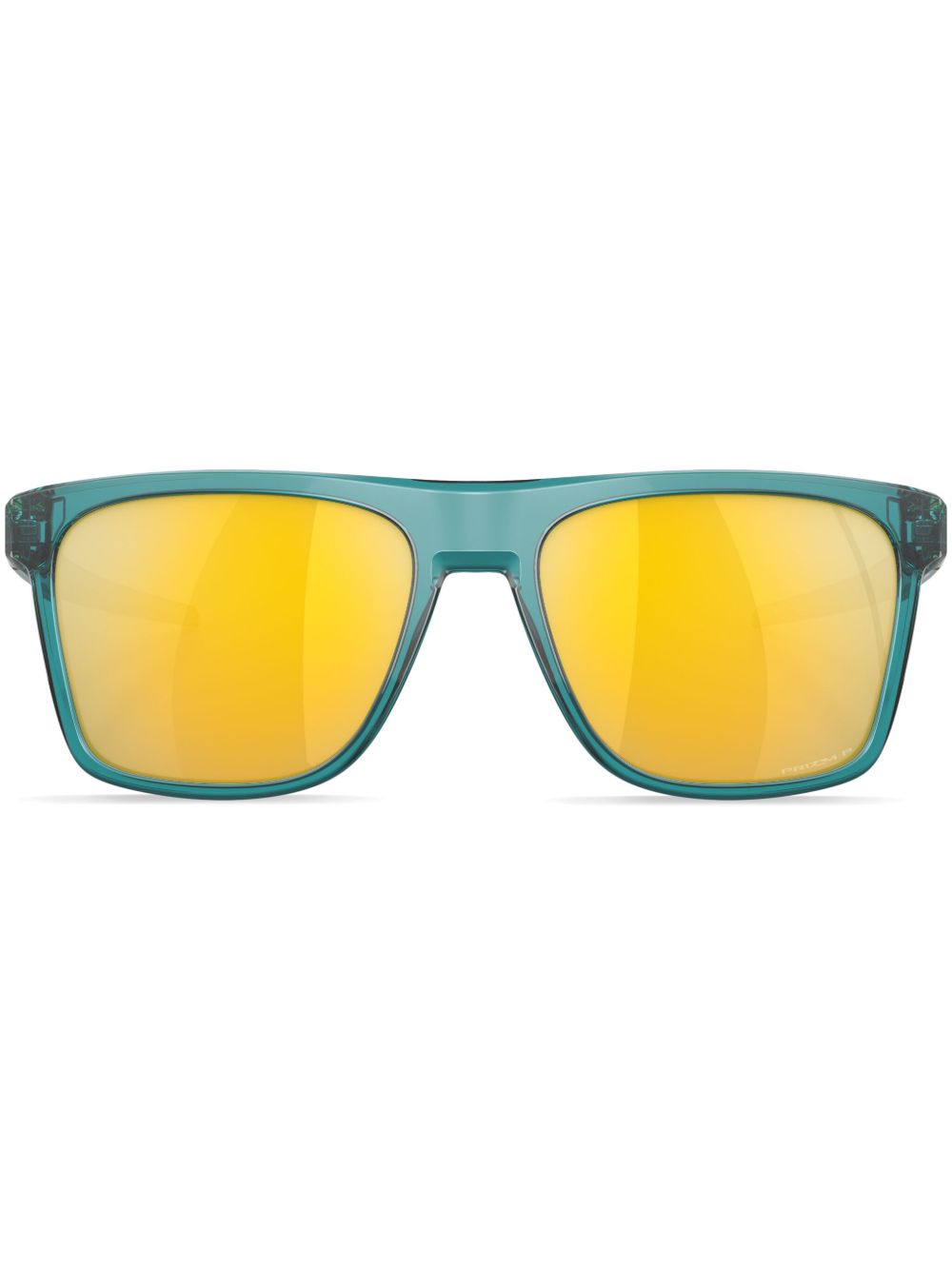 Oakley OO9100 Leffingwell 长方框太阳眼镜 - 蓝色