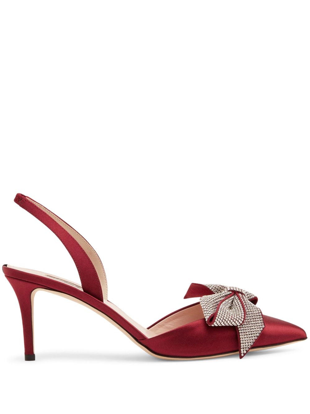 SJP by Sarah Jessica Parker Emmanuel 70 裹踝中跟鞋 - 红色