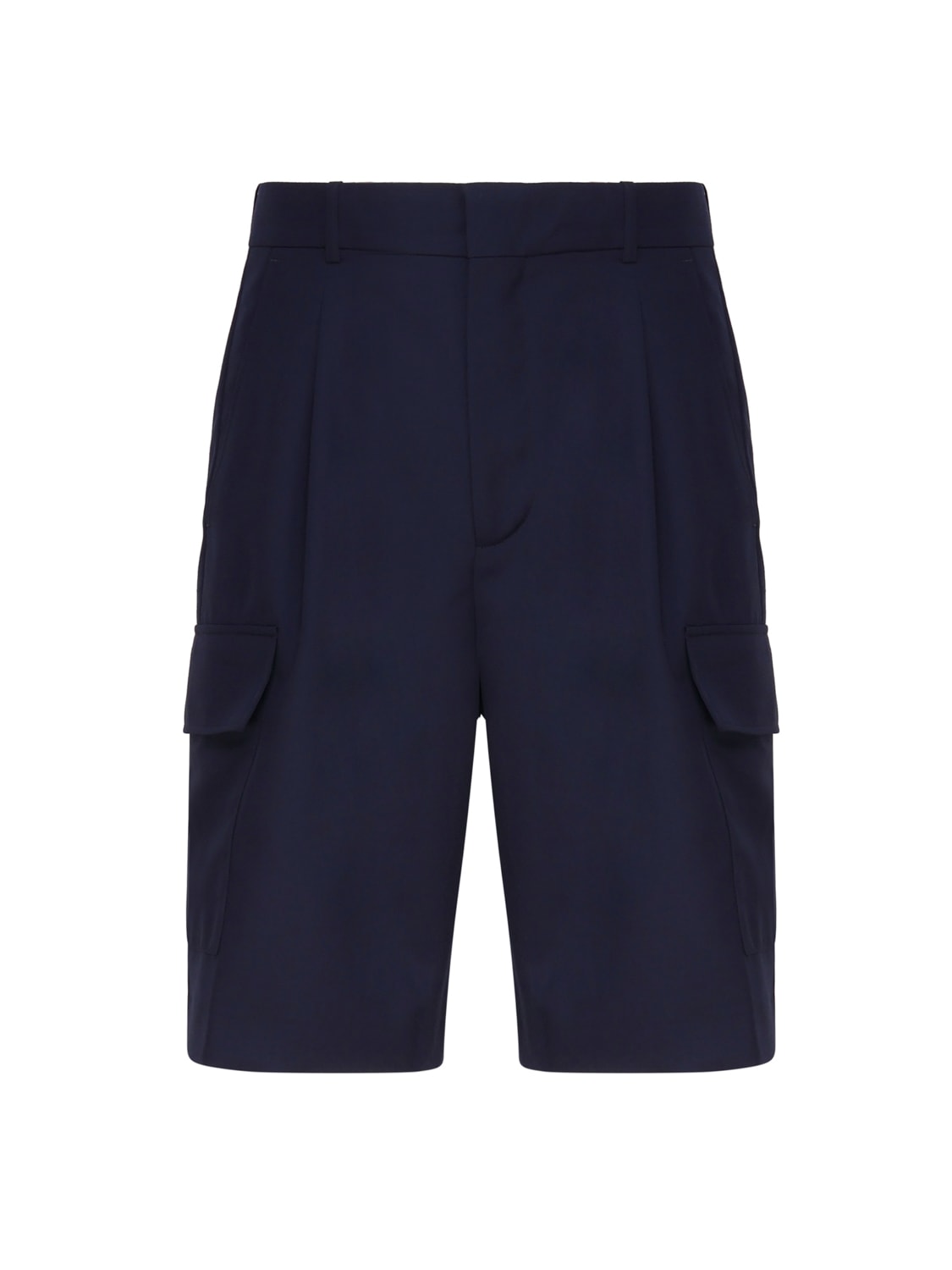 Drôle de Monsieur Cotton Blend Cargo Shorts
