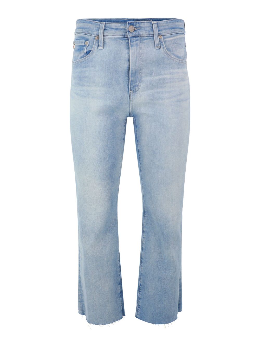 AG Jeans Farah 露踝微喇牛仔裤 - 蓝色