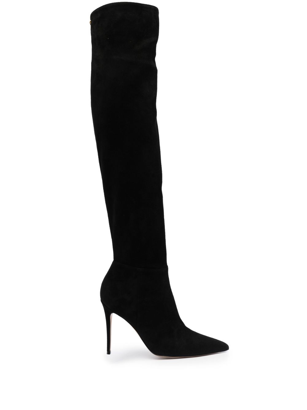 Gianvito Rossi Cuissarde 高跟及膝靴 - 黑色