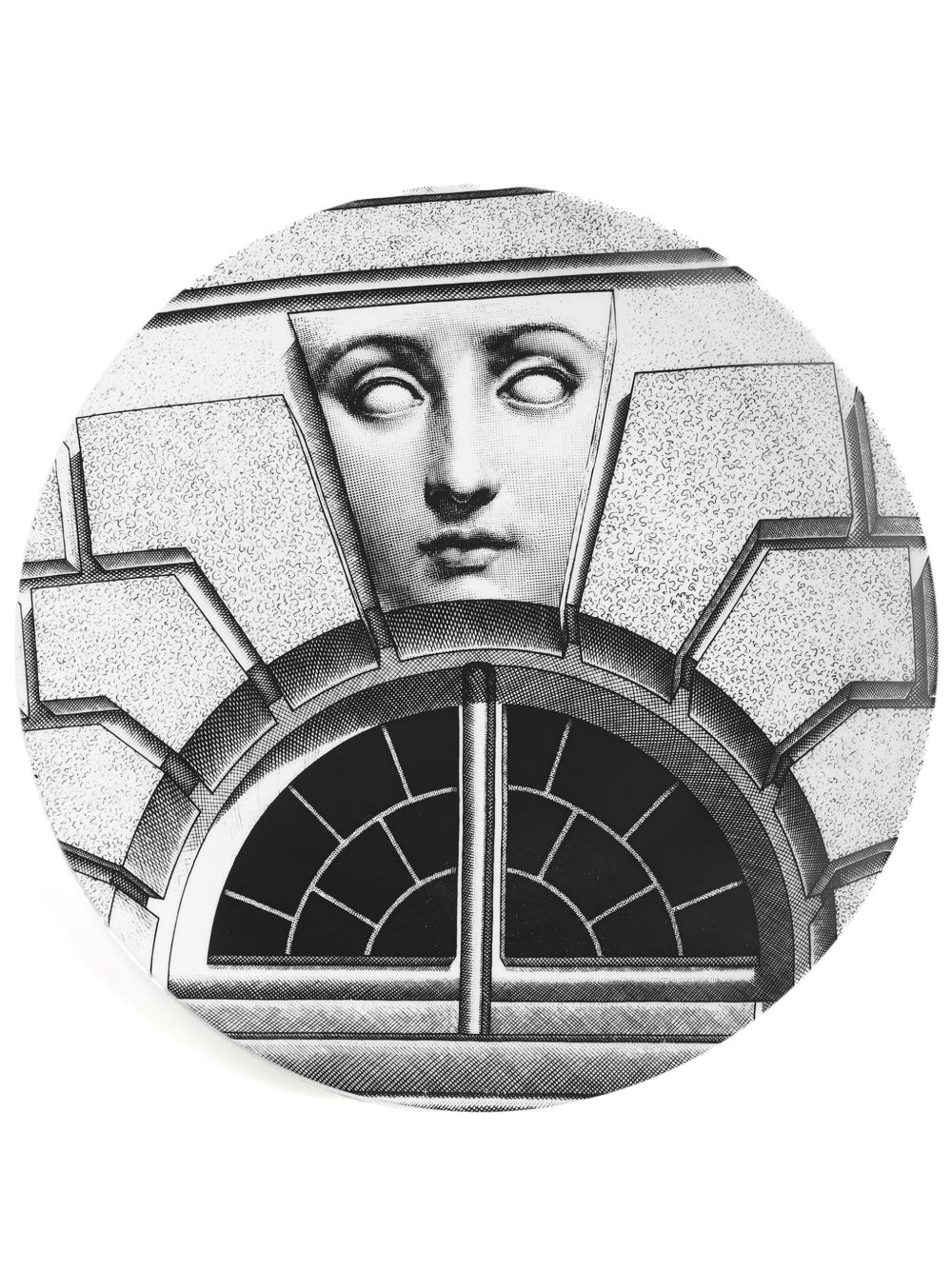 Fornasetti Tema e Variazioni n.212 装饰盘 - 灰色