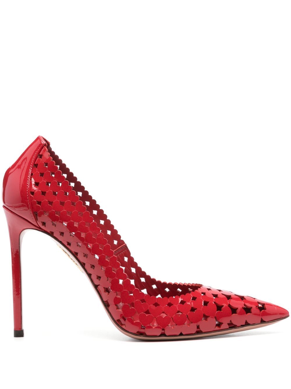 Aquazzura Amourose 高跟鞋（10.5厘米） - 红色