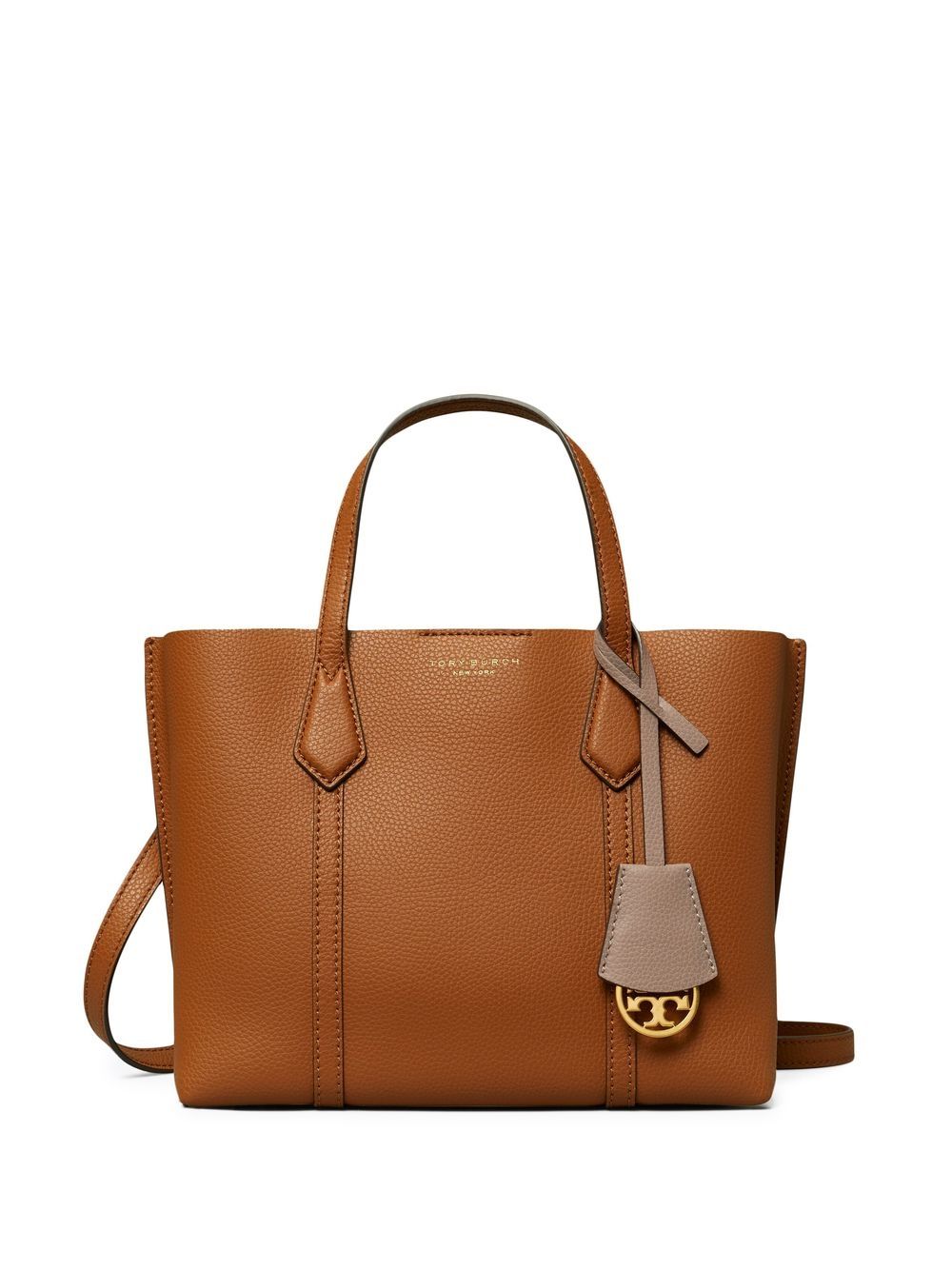 Tory Burch Perry 小号手提包 - 褐色