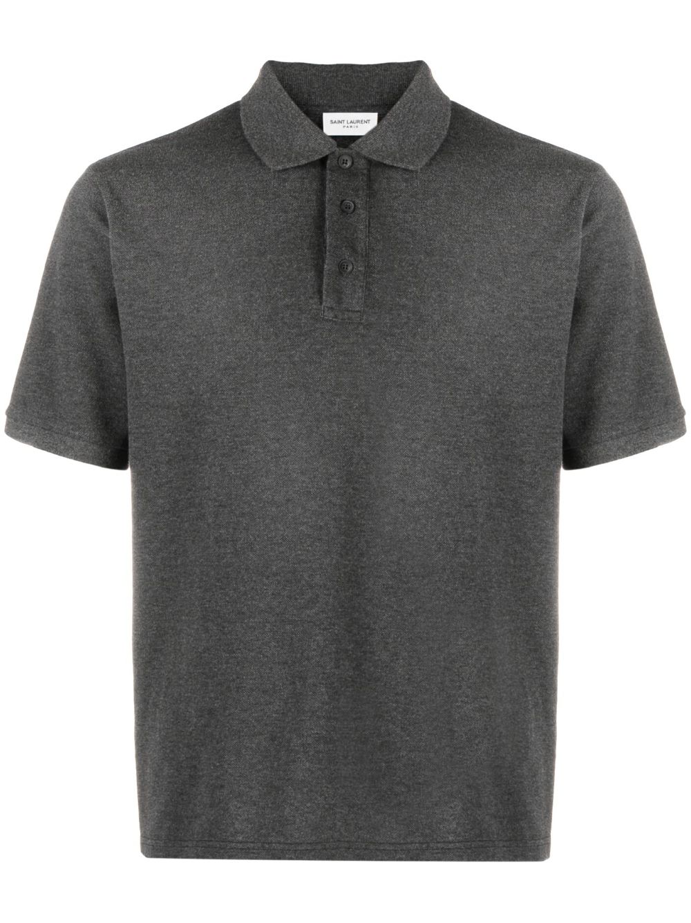 Saint Laurent 短袖polo衫 - 灰色