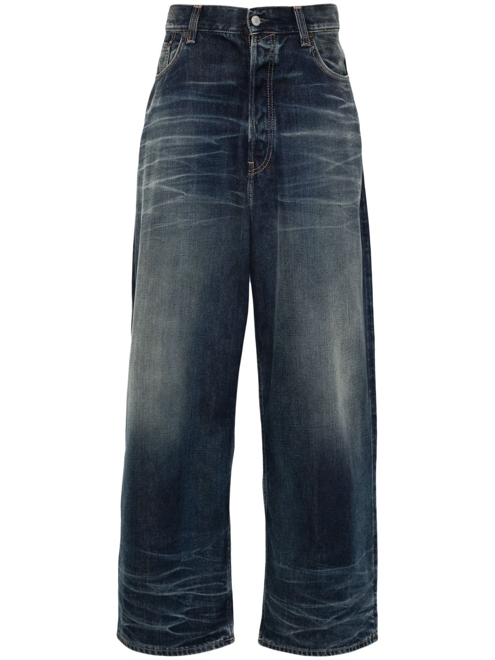 Acne Studios 阔腿牛仔裤 - 蓝色