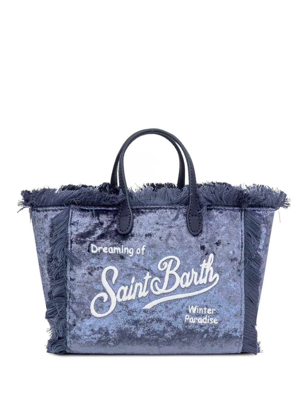 MC2 Saint Barth Kids Vanity 迷你单肩包 - 蓝色
