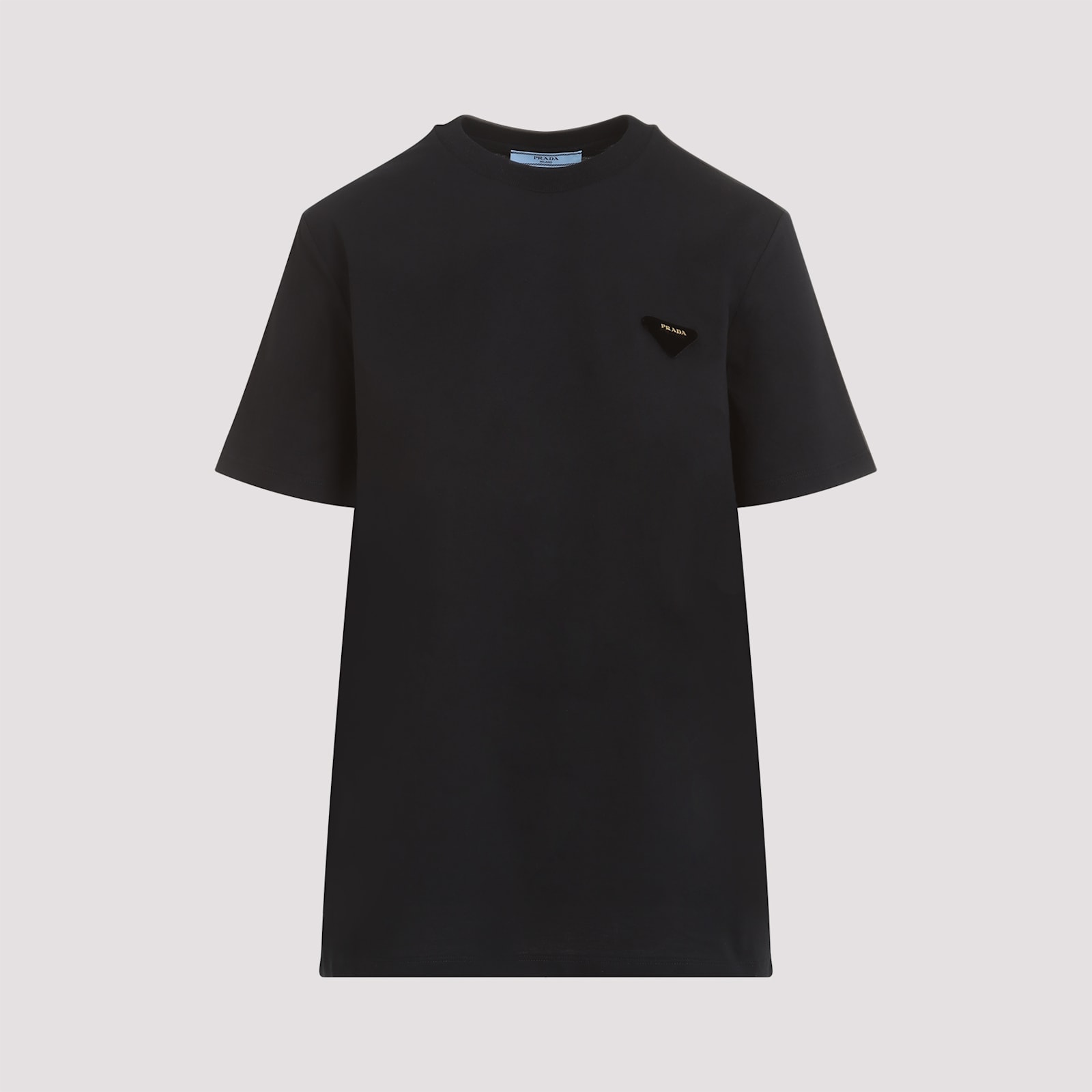 Prada Black Cotton T-shirt