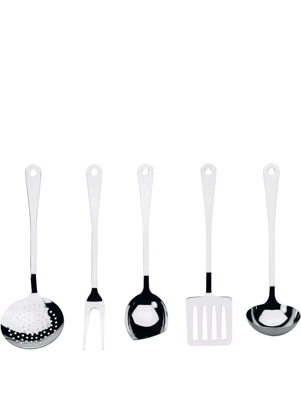 Alessi 不锈钢餐具（五件装） - 银色