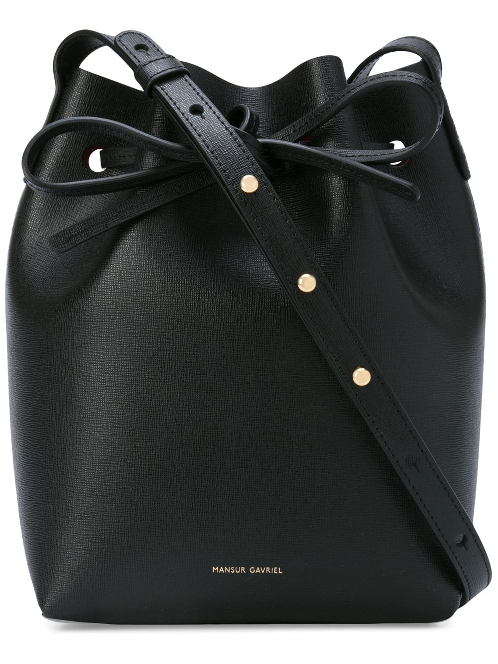 Mansur Gavriel Mini水桶包 - 黑色