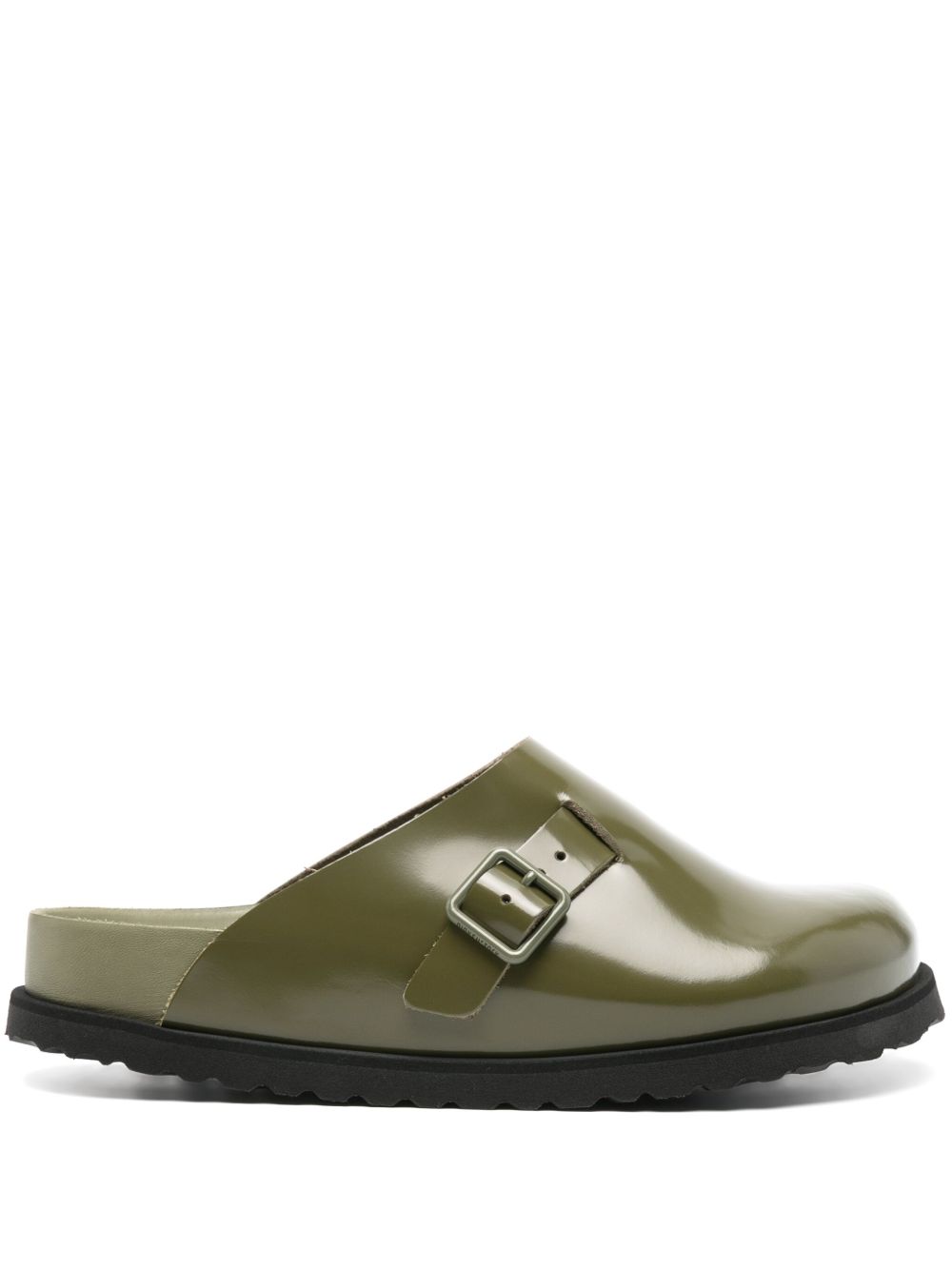 Birkenstock 33 Dougal 皮质拖鞋 - 绿色