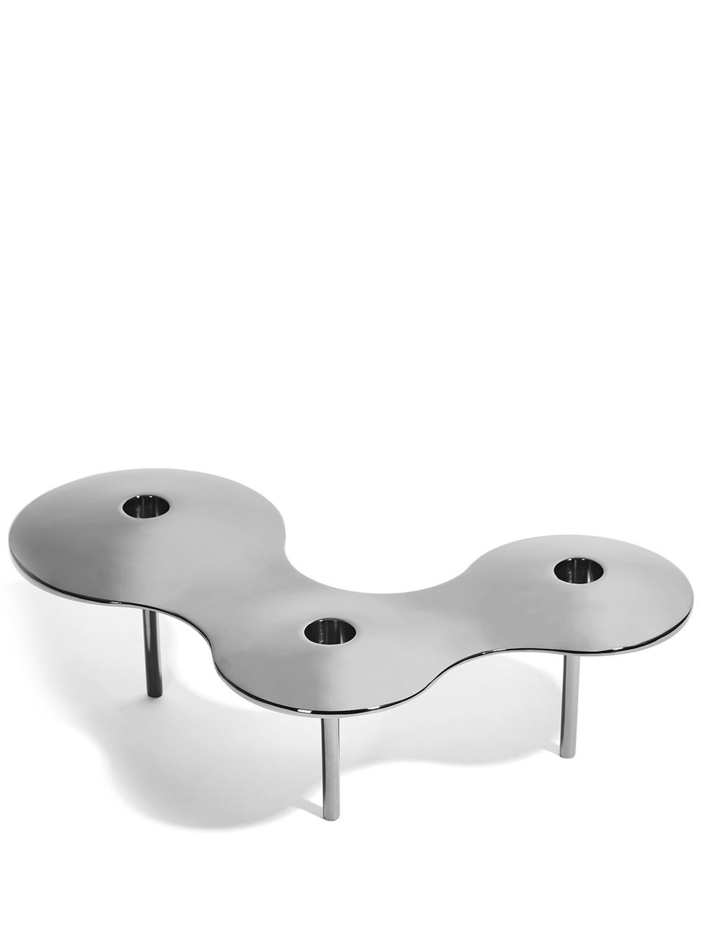 Zaha Hadid Design Cell 烛台 - 银色