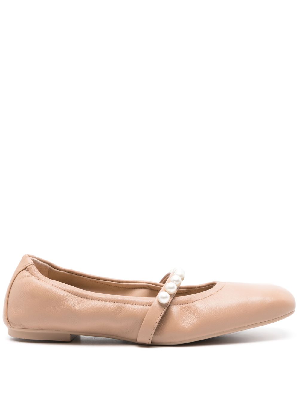 Stuart Weitzman Goldie 芭蕾平底鞋 - 中性色