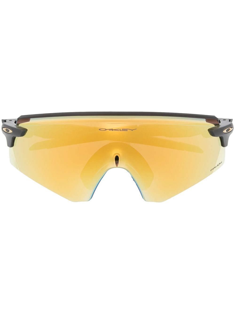 Oakley Encoder 环绕镜框太阳眼镜 - 黑色