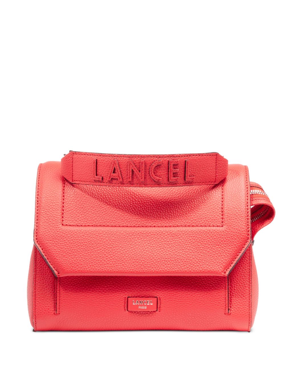 Lancel 皮质中号斜挎包 - 红色