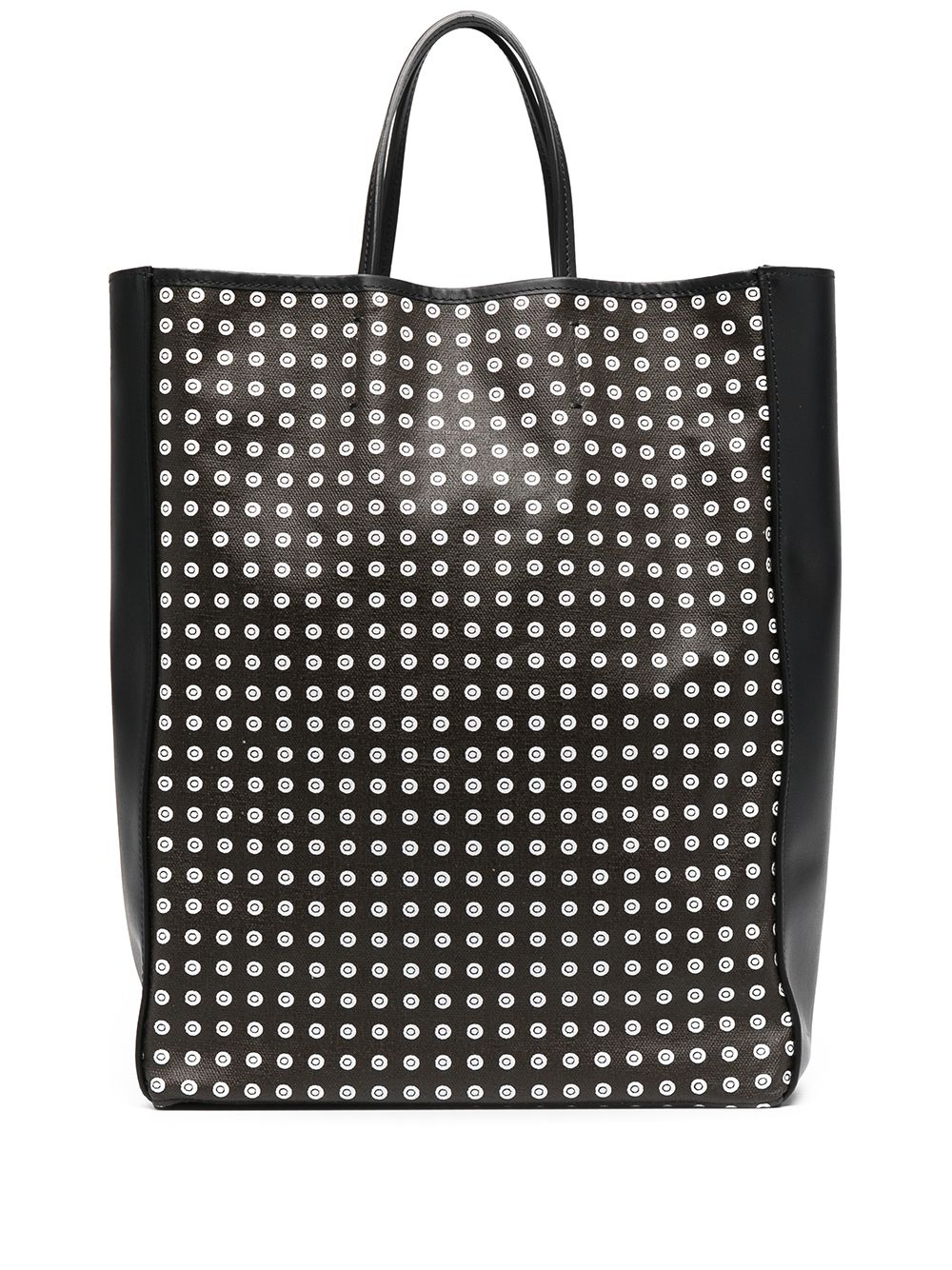 10 CORSO COMO 经典logo图案托特包 - 黑色