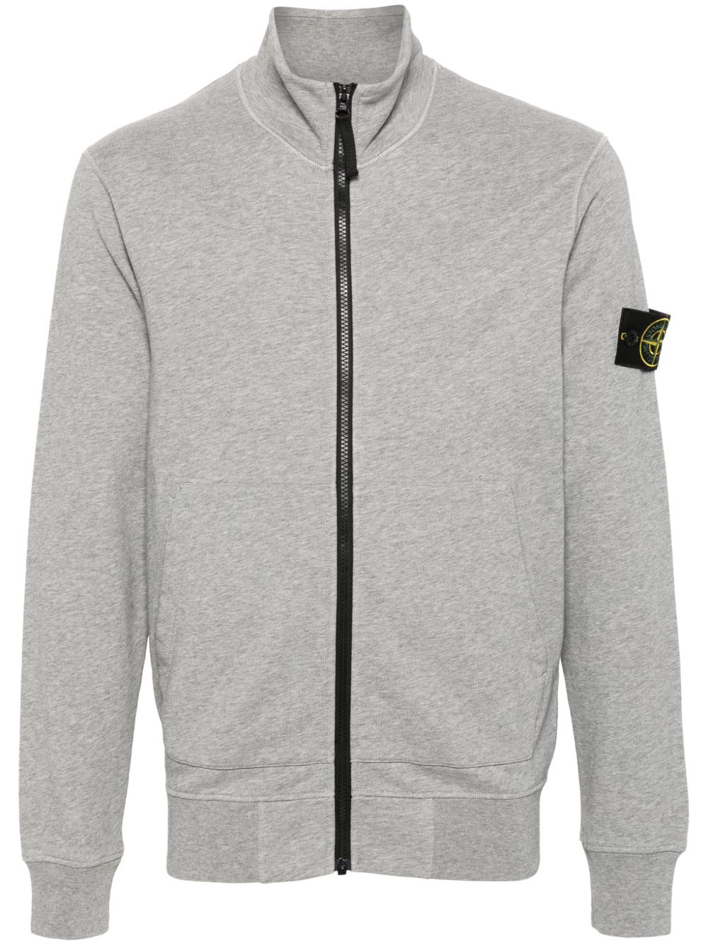 Stone Island 棉抓绒卫衣 - 灰色