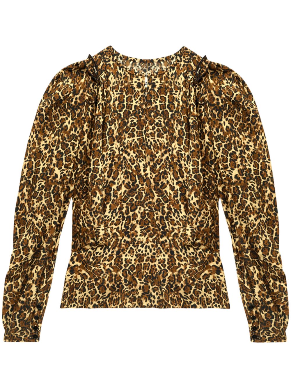 ISABEL MARANT Zarga 罩衫 - 褐色