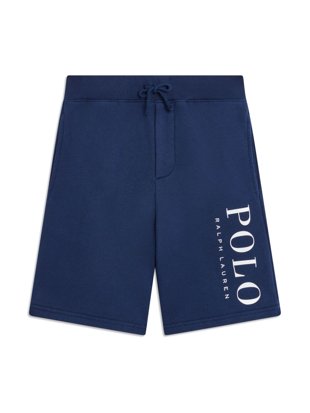 POLO RALPH LAUREN KIDS logo印花短裤 - 蓝色