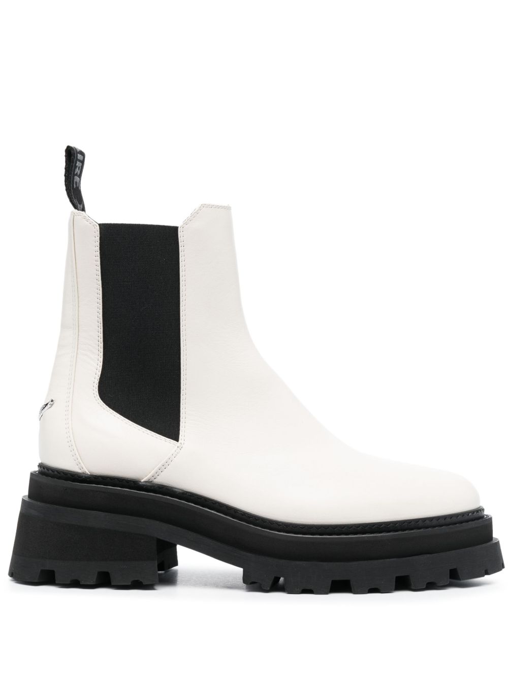 Zadig&Voltaire Ride 皮质及踝靴 - 中性色