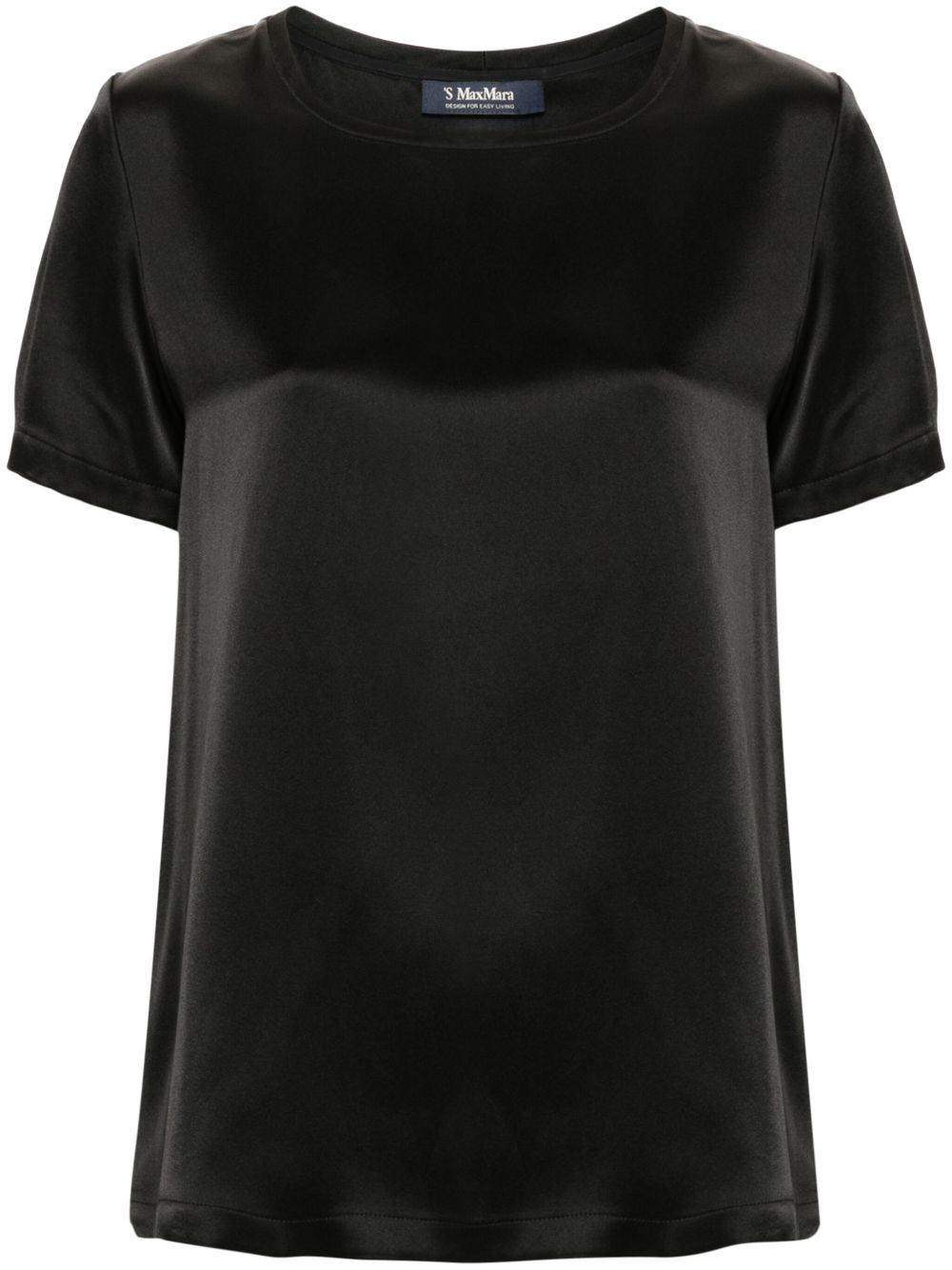 'S Max Mara Rebecca T恤 - 黑色