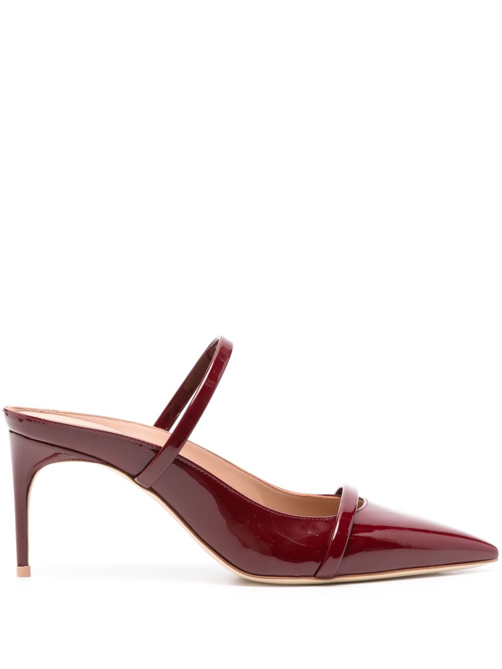 Philosophy Di Lorenzo Serafini x Malone Souliers Aurora 高跟皮质穆勒鞋 - 红色