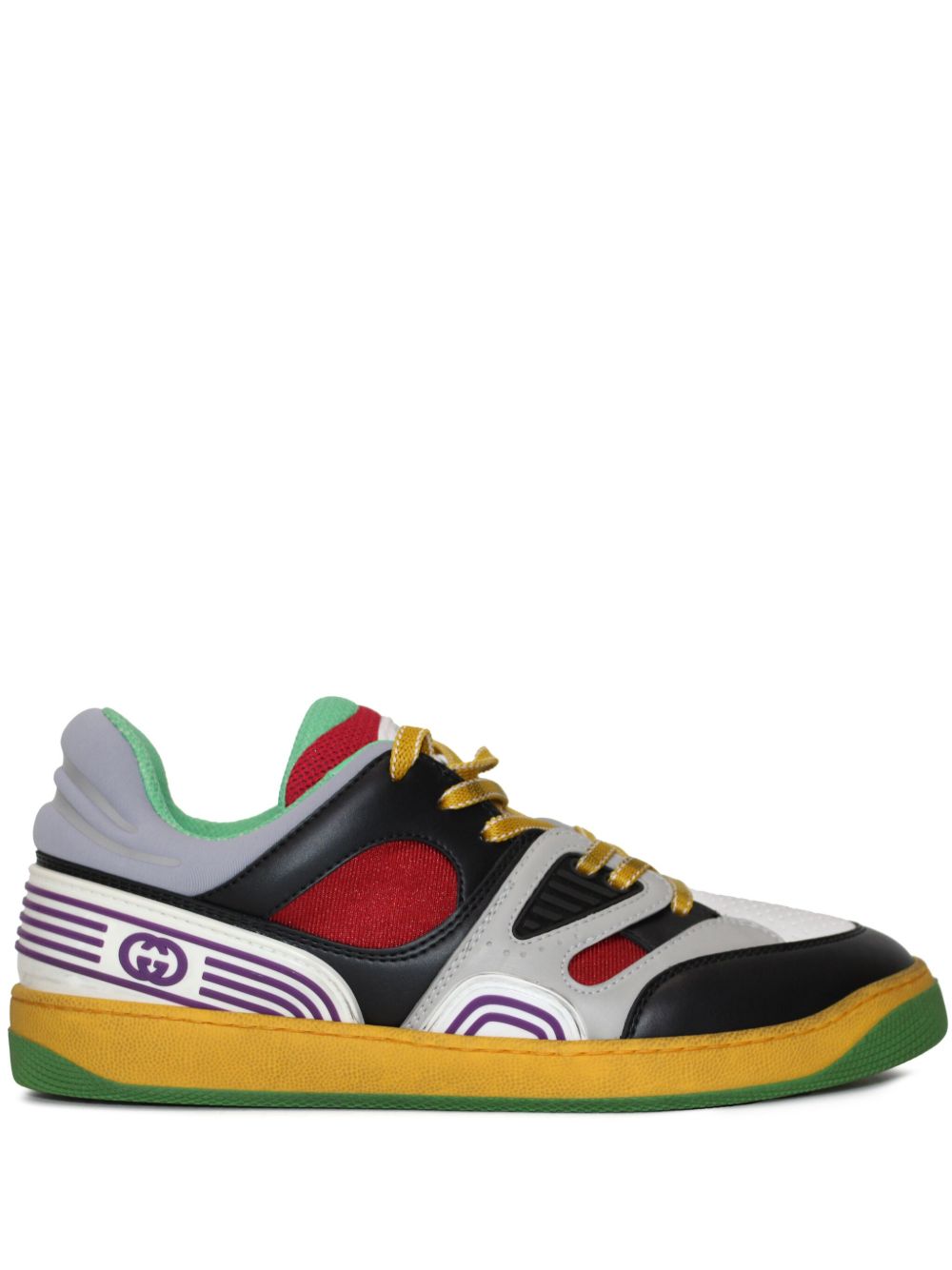 Gucci Basket 低帮运动鞋 - 黑色