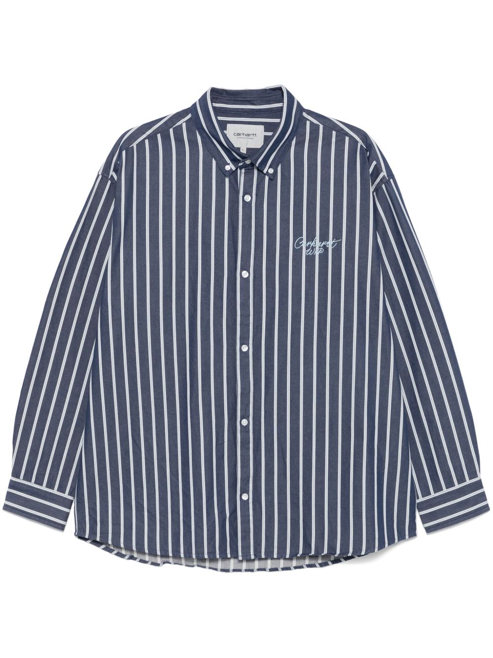 Carhartt WIP Signature 衬衫 - 蓝色