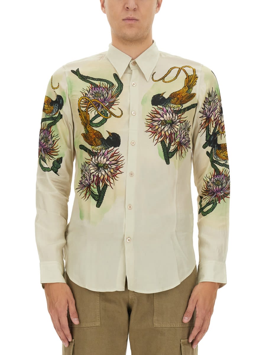 Dries Van Noten印花衬衫