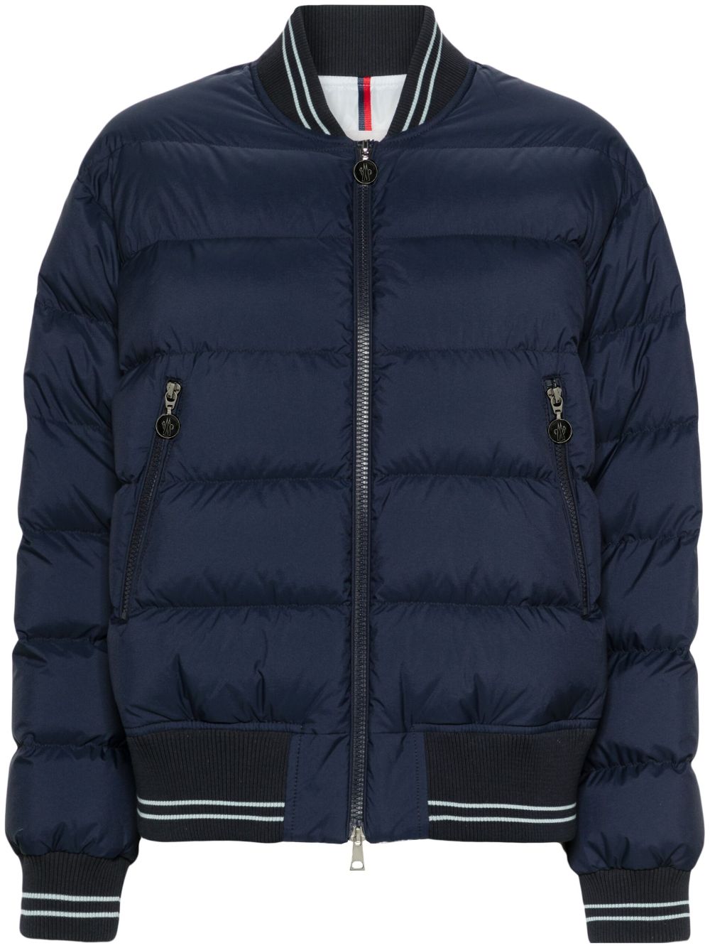 Moncler Argo 飞行员蓬松夹克 - 蓝色