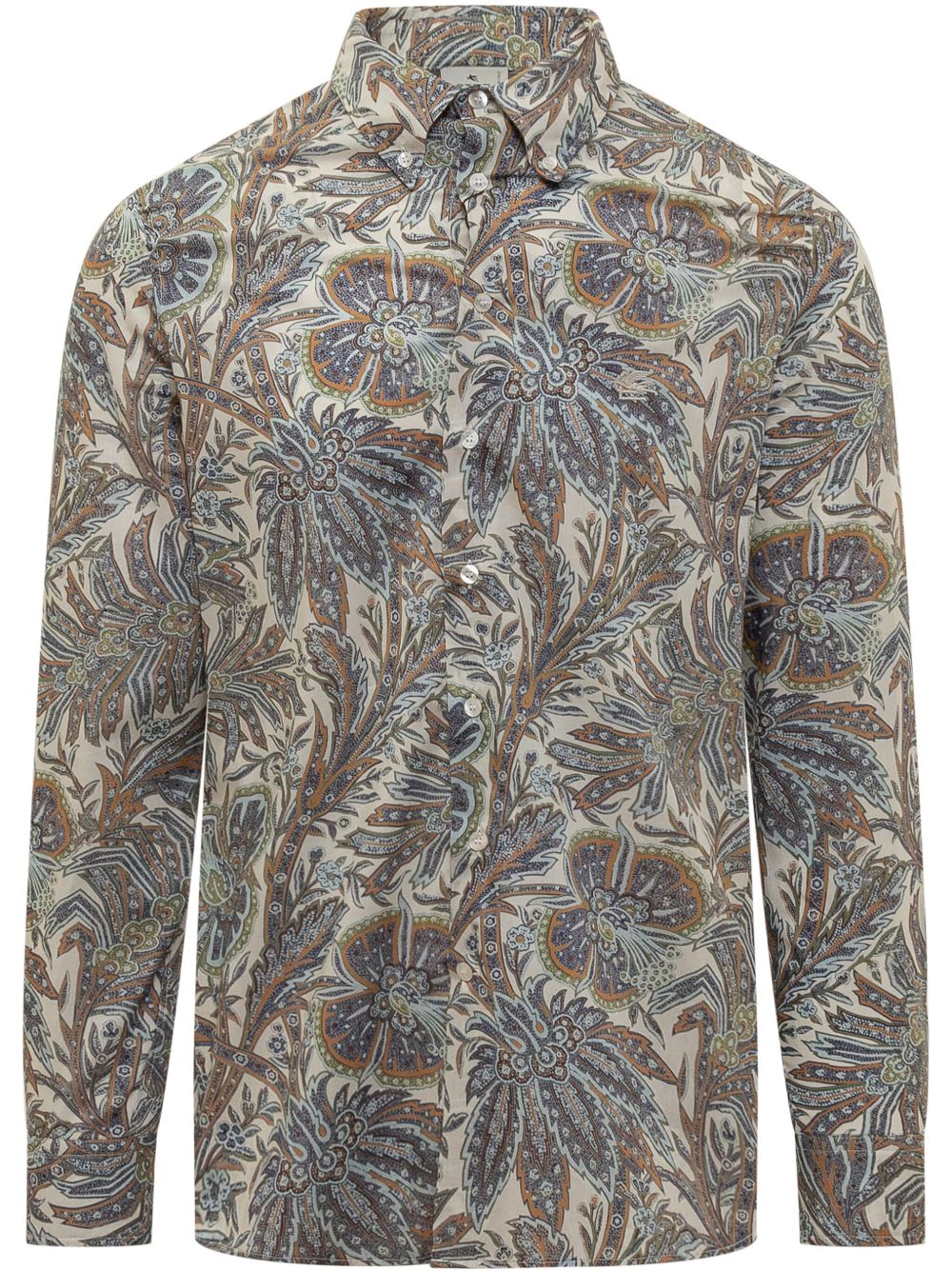 ETRO Fuji 衬衫 - 0250 BIANCO AZZURRO