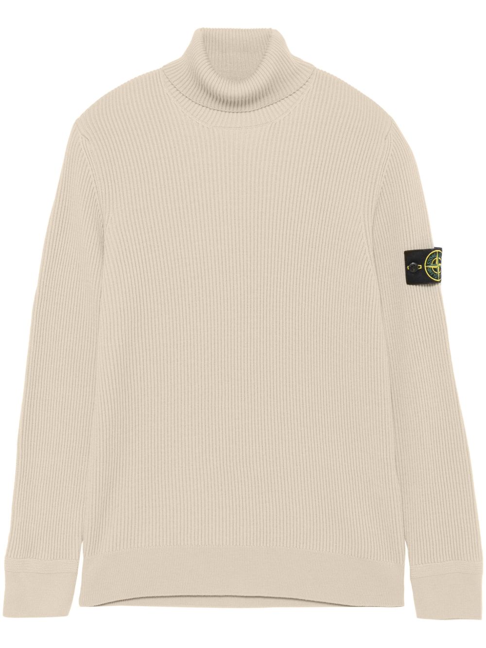 Stone Island 罗盘徽章毛衣 - 中性色
