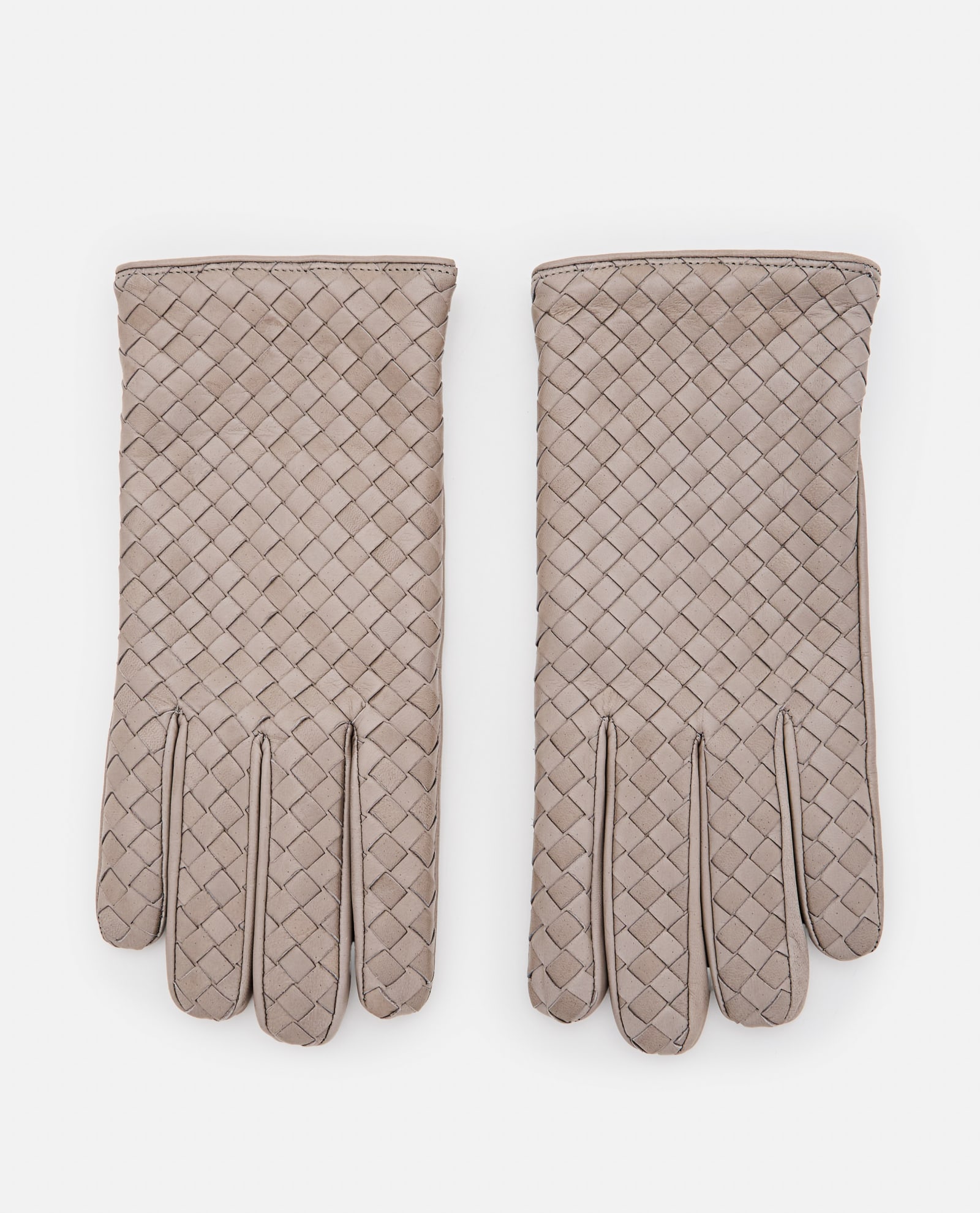 Bottega Veneta Intrecciato皮革手套