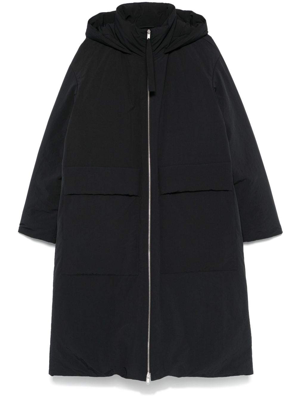 Jil Sander 填充外套 - 黑色