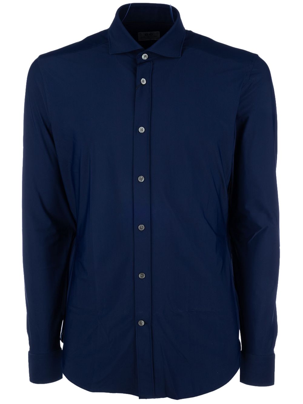 Corneliani 排扣衬衫 - 蓝色