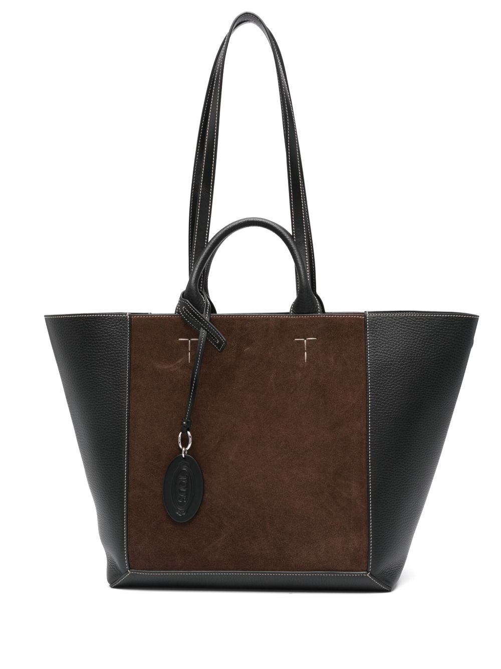 Tod's Double Up 中号手提包 - 褐色