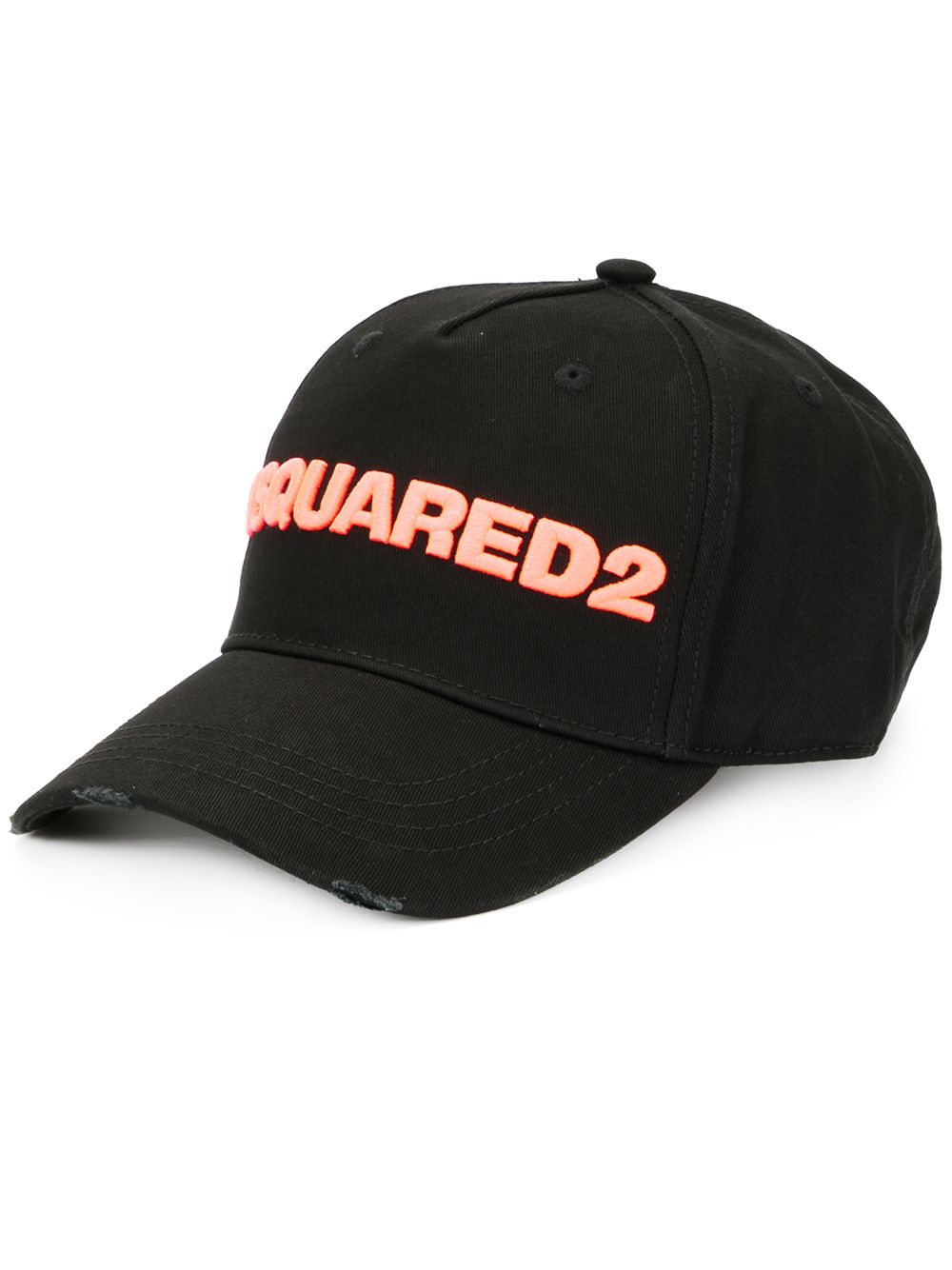 DSQUARED2 D2次方 logo棒球帽 - 黑色