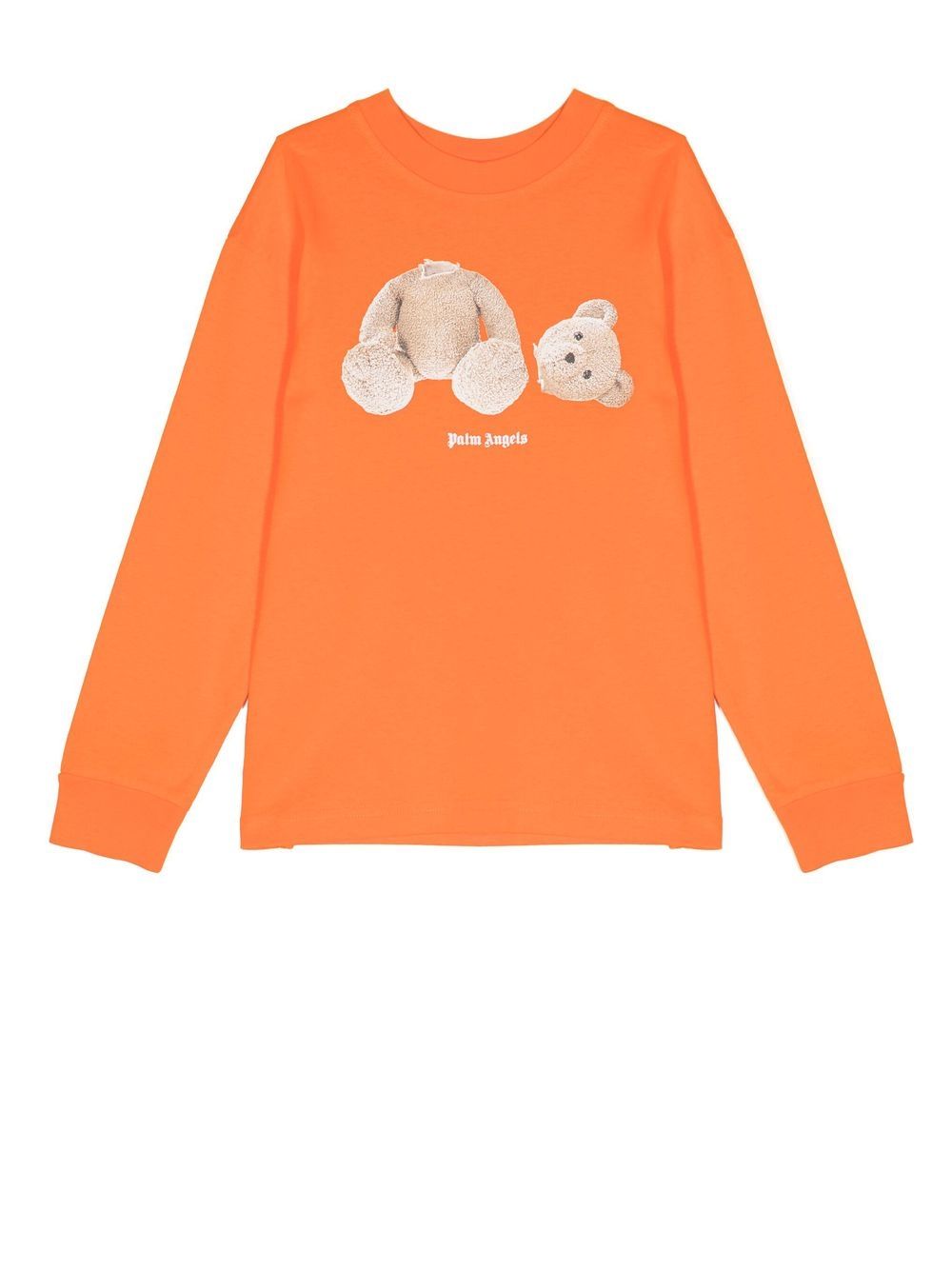 Palm Angels Kids Palm Angels Bear 卫衣 - 橘色
