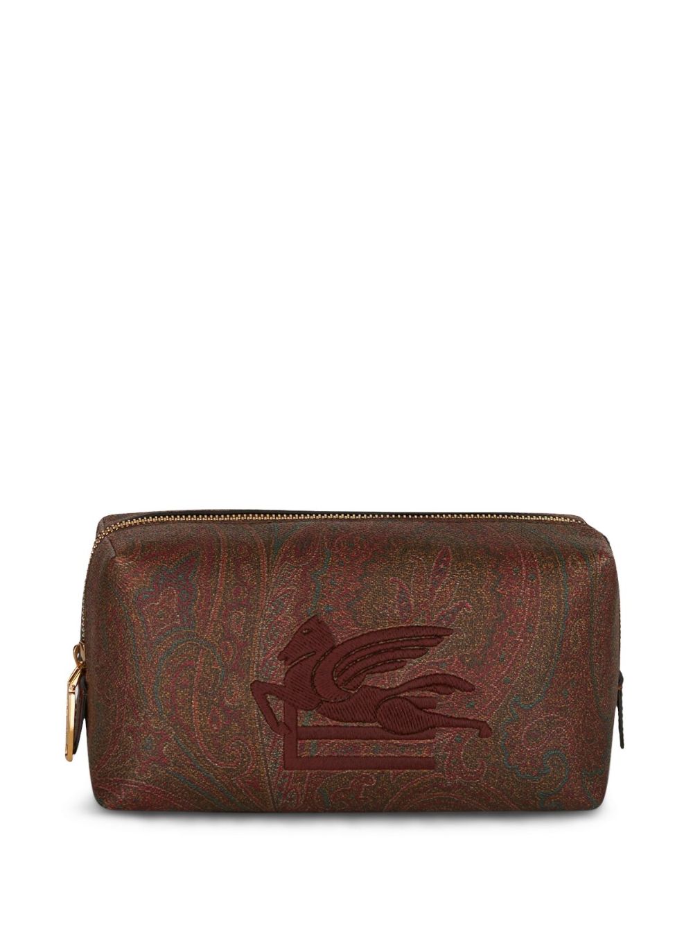 ETRO Love Trotter 中号化妆包 - 褐色