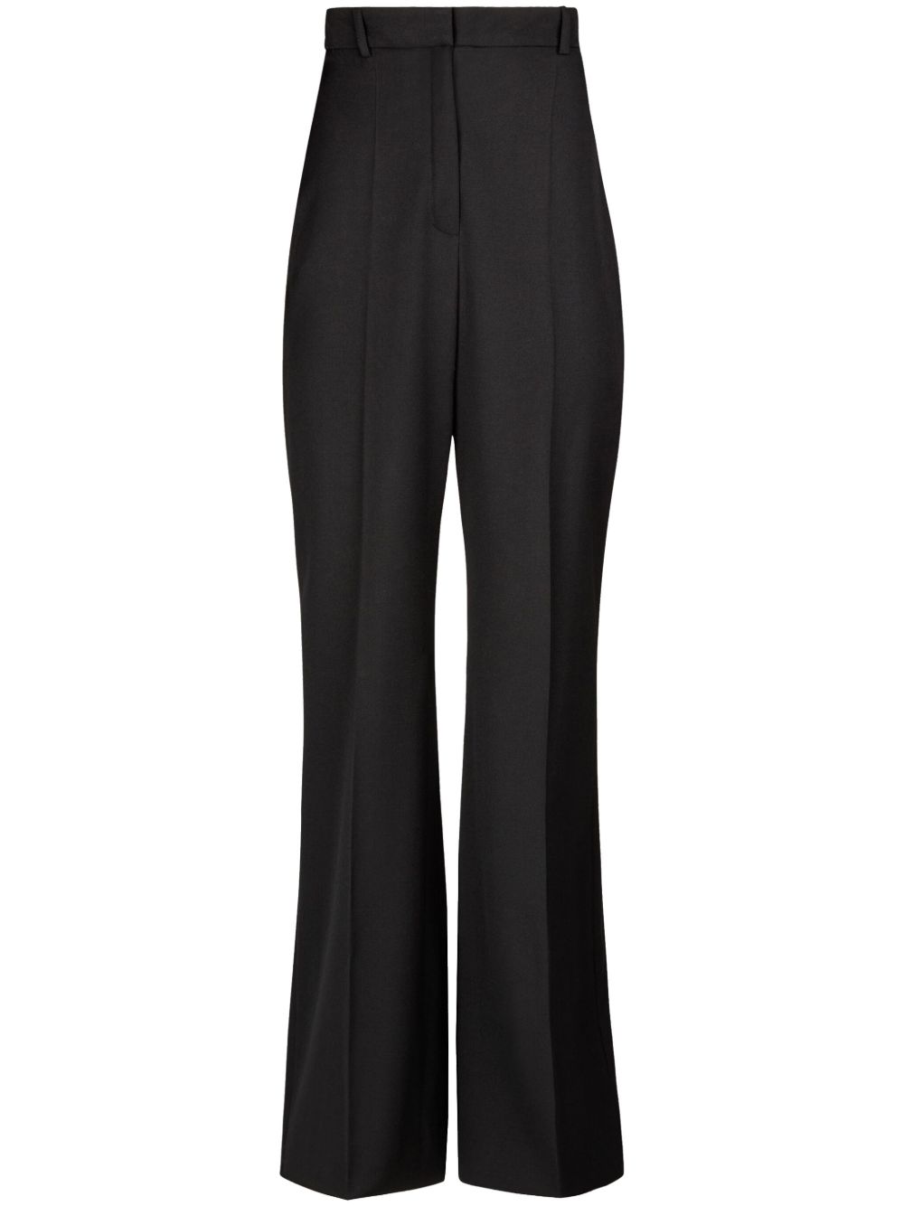 Nina Ricci 高腰羊毛西裤 - 黑色