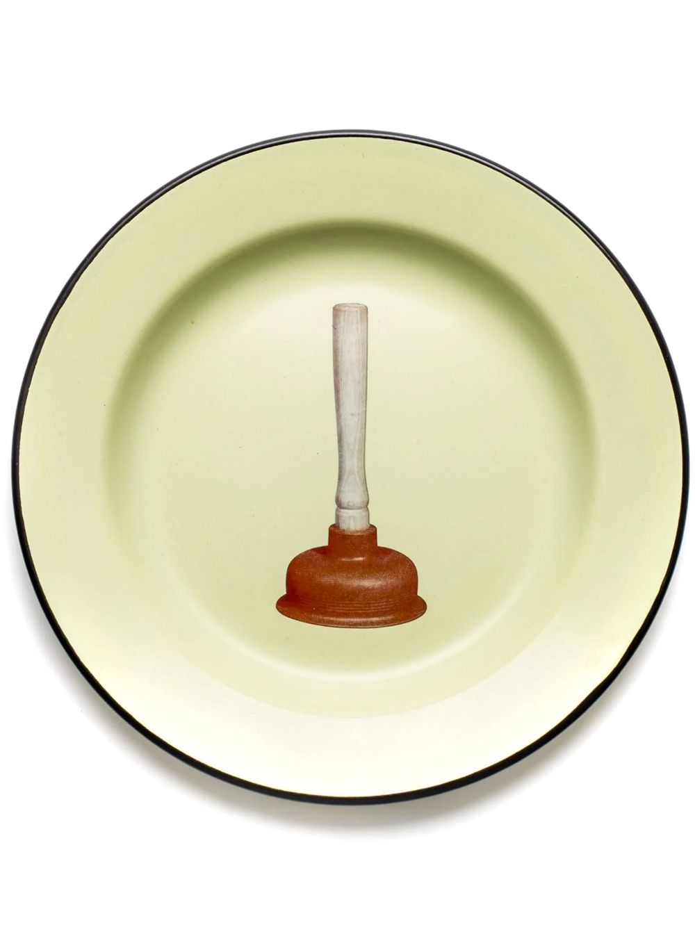 Seletti Plunger plate (26cm) - 绿色