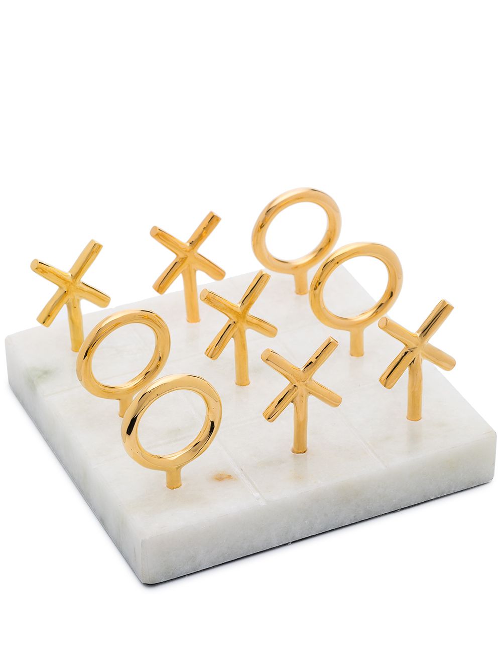 Jonathan Adler Tic-Tac-Toe 大理石套装 - 中性色