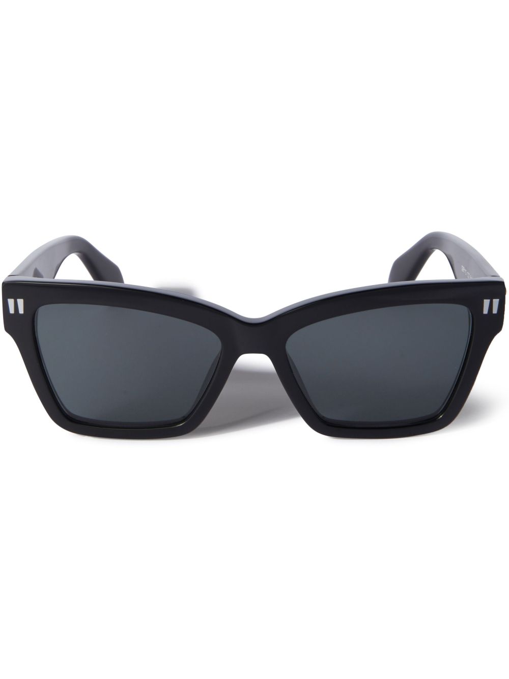 Off-White Eyewear Cincinnati 长方形框太阳眼镜 - 黑色