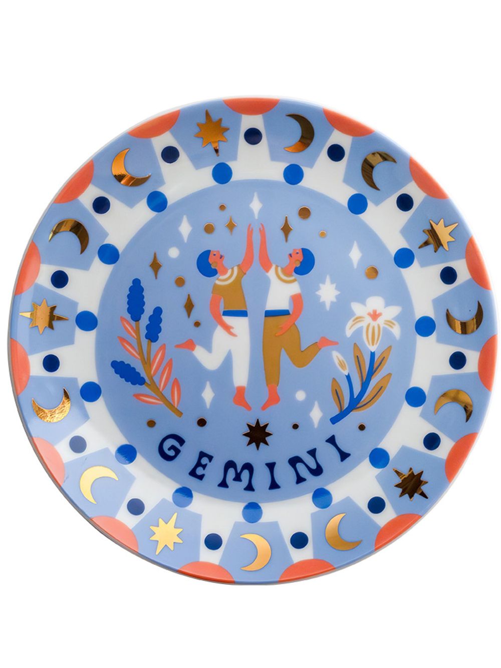 Bitossi Home Gemini 餐盘（16.5厘米） - 蓝色
